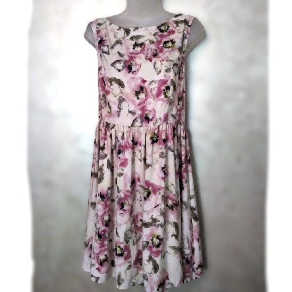 Beautiful Floral Dress by Black Swan NWT L - Picture 1 of 7